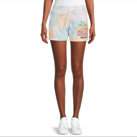 MTV XS Tropical Print Shorts‎ - Picture 1 of 7